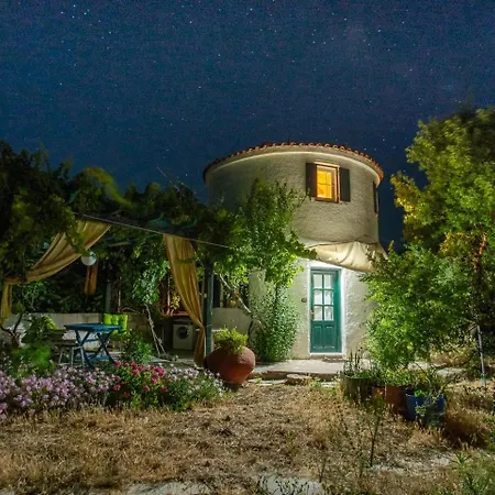Windmill For Two Near Skala Eressos Hotel Exterior photo